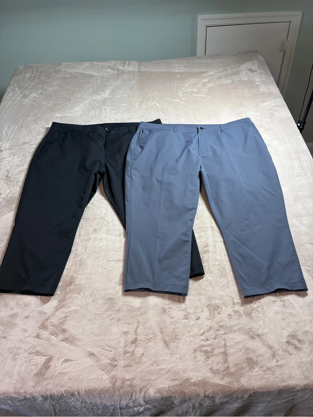 LOT OF 2 Public Rec Dealmaker Pants Men 44x28 Performance Golf Chino Black Blue